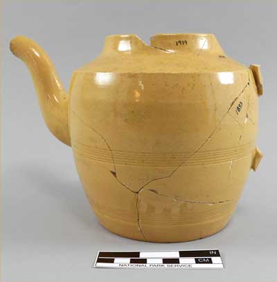 Philadelphia Queensware Teapot